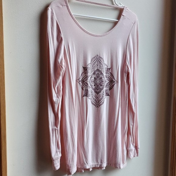 GAIAM Pink Graphic Jersey Size Small - Picture 3 of 15